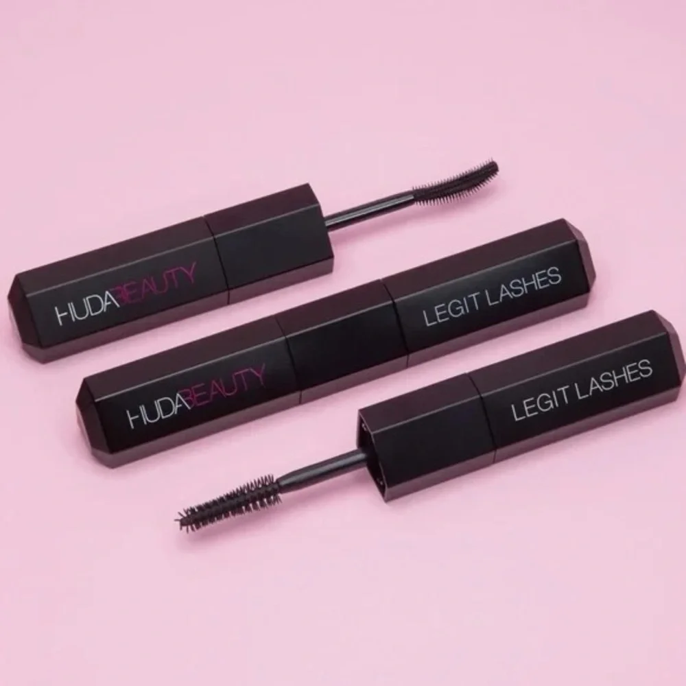 Huda Beauty Legit Lashes Double-Ended Volumizing and Lengthening Mascara NWT